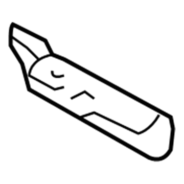 Kia 877652T000 DEFLECTOR-Rear LH