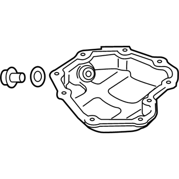 Nissan 11110-1KC0B Pan Assy Oil