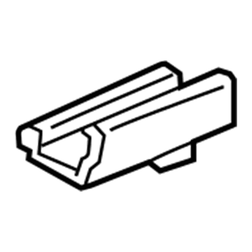 BMW 52-10-7-395-937 Covering Seat Rail Left