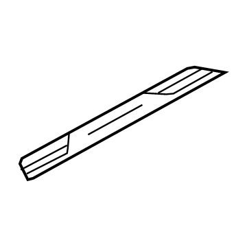 Hyundai 85873-J3000-NNB Trim-Front Step Plate, LH