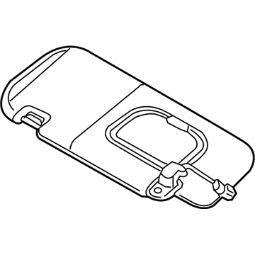 Mopar 6TG36MS7AA Visor