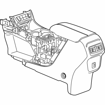 GM 84359643 Center Console