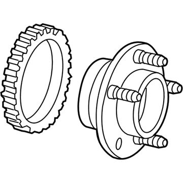 Ford H2MZ-1104-X Hub & Bearing
