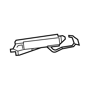 Lexus 72127-50060 Support, Front Seat, RH
