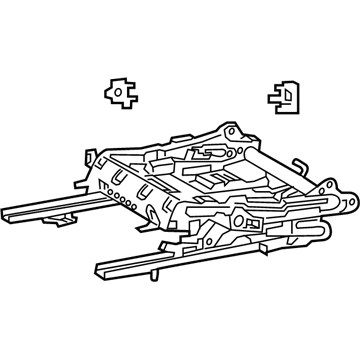 Lexus 72010-50290 ADJUSTER Assembly, Front Seat