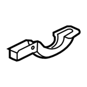 Acura 74895-SEA-003 Garnish Assembly, Passenger Side Trunk Hinge