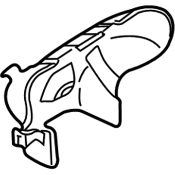 Hyundai 28525-39610 Protector-Heat, LH