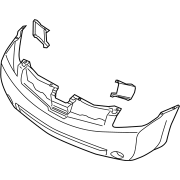 Nissan 62022-5Z000 Bumper Set Front