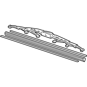 Honda 76620-S2A-A03 Blade, Windshield Wiper (400MM)