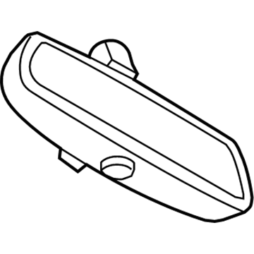 BMW 51-16-6-995-971 REARVIEW MIRROR EC / LED / G