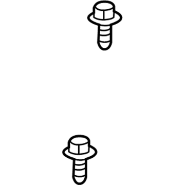 Toyota 90080-11718 Under Cover Bolt