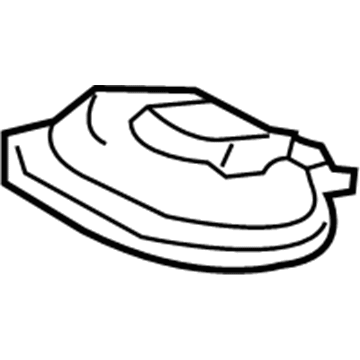 Lexus 58325-30030 Cover, Rear Floor Service Hole