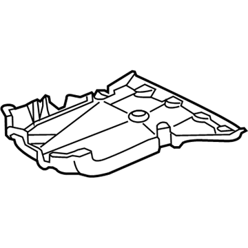 Lexus 58398-30080 Cover, Floor Under