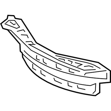 Lexus 57652-30140 Member, Rear Floor Cross