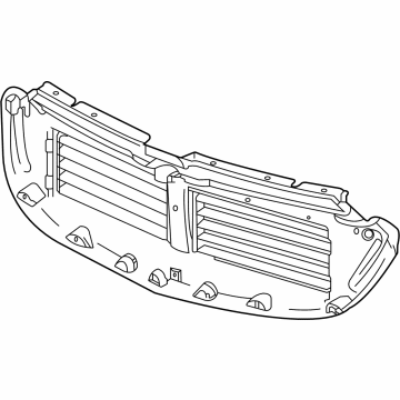 GM 85157703 SHUTTER ASM-FRT BPR