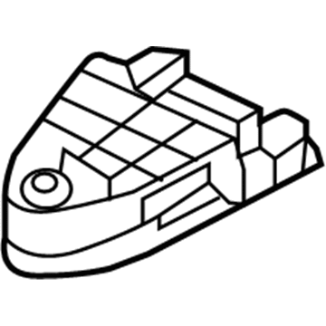 Kia 857803T000 Holder Assembly-Trunk Lid Warning