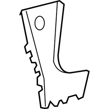 Toyota 61121-0C010 Inner Hinge Pillar