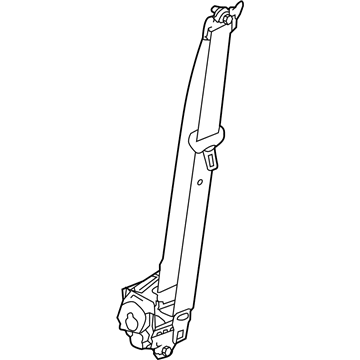 Kia 88810A9500DAA Front Seat Belt Assembly Left