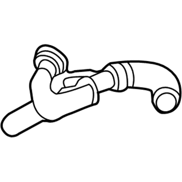 BMW 17-12-2-284-690 Coolant Radiator Line