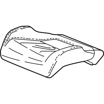 Honda 81131-TBF-A01ZE Cover, Right Front Seat Cushion Trim (Type Z)