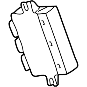 BMW 66-21-6-942-668 Control Unit, Active Pdc