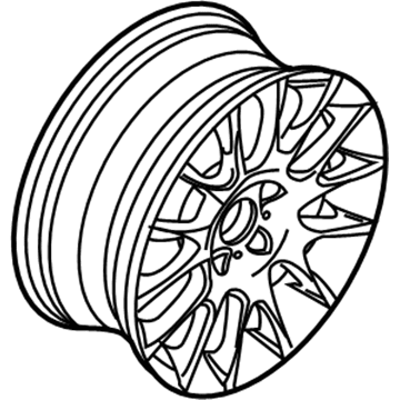 BMW 36-11-6-779-372 Light Alloy Rim