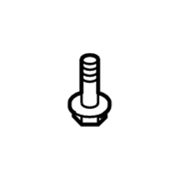 Mopar 6104233AA Bolt-HEXAGON FLANGE Head