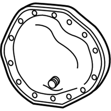 Mopar 5086801AC Cover Kit-Differential
