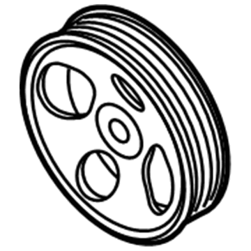 Infiniti 49132-EA210 Pulley-Power Steering Pump