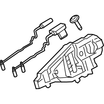 BMW 51-21-5-A67-B37 OUTSIDE DOOR HANDLE SUPPORT:512013