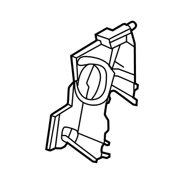 BMW 51-21-9-451-833 ADAPTER SUPPORT, LEFT