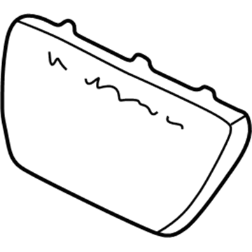 GM 12365279 License Bracket