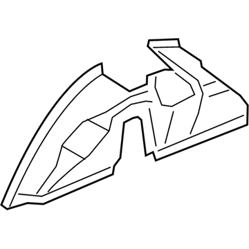 BMW 41-00-2-993-094 Rear Right Wheelhouse, Inner Half