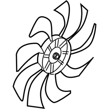 Infiniti 21486-1BH0B Fan-Motor