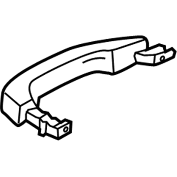 Ford BM5Z-5422404-BAPTM Handle, Outside