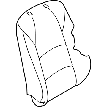 Toyota 71073-WB002 Seat Back Cover