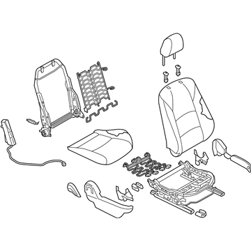 Toyota 71100-WB038 Seat Assembly
