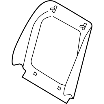 BMW 52-10-7-319-047 Rear Panel, Basic
