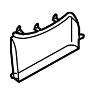 Kia 0K2A168422A75 Pocket-FDOOR, RH