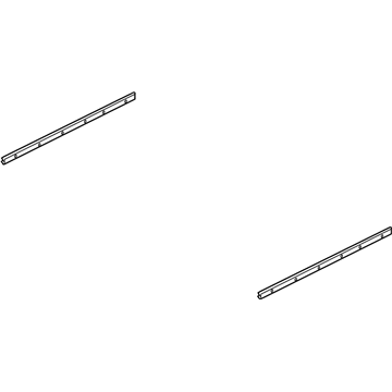 Kia 0K2A158821 Weatherstrip-Glass In, RH