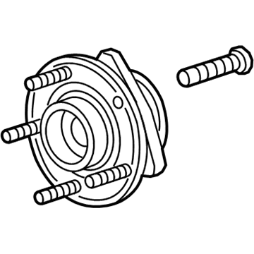 GM 13552402 HUB ASM-FRT WHL