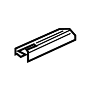 BMW 52-20-7-408-218 Trim, Seat Rail, Rear Right