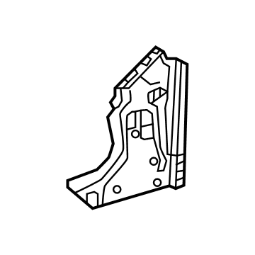 Toyota 55793-42030 COVER, COWL REINFORC