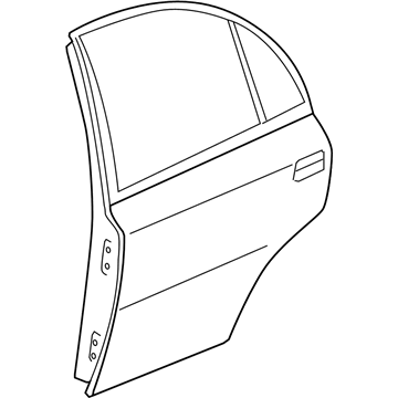 Hyundai 77003-1R450 Panel Assembly-Rear Door, LH