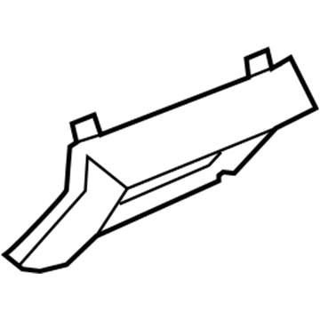 BMW 51-45-9-183-132 Trim Panel, Folding Box, Driver'S Side