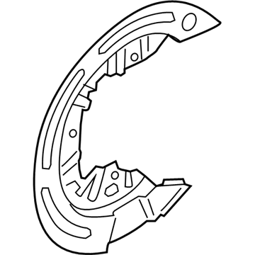 Ford KB3Z-2C028-B Dust Shield