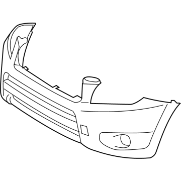 Toyota 52119-42955 Bumper Cover