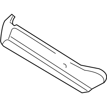 GM 12458665 Panel Asm, Passenger Seat Cushion Outer Finish *Neutral