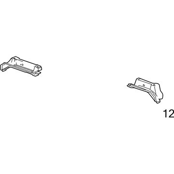 GM 15107877 Seat Crossmember