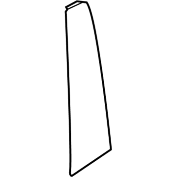 BMW 51-33-7-453-321 Finisher B-Pillar, Outer Left